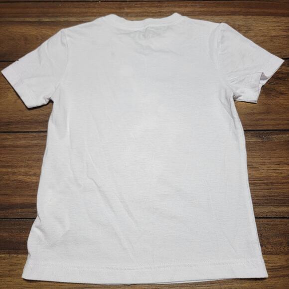 Air Jordan Kids White Tee "Jordan" - Size Medium (5-6 Yrs) - Picture 4 of 7